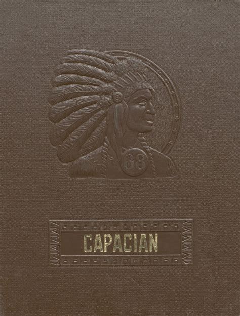 1968 Yearbook From Capac High School From Capac Michigan For Sale