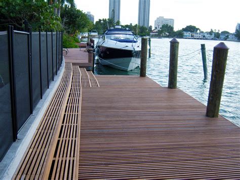 Stunning Ipe grating dock - Dock & Marine Construction