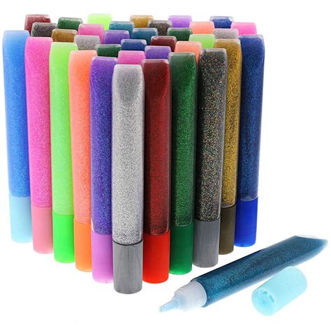 72 Count Glitter Glue Pens For Art And Crafts Cards Paperwork 105ml 12