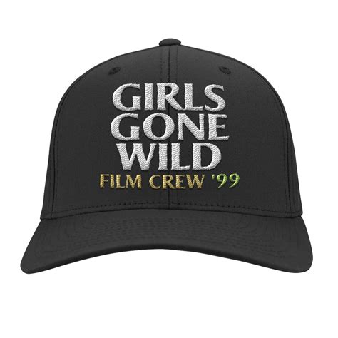 Girls Gone Wild Film Crew Embroidery Hat Lelemoon
