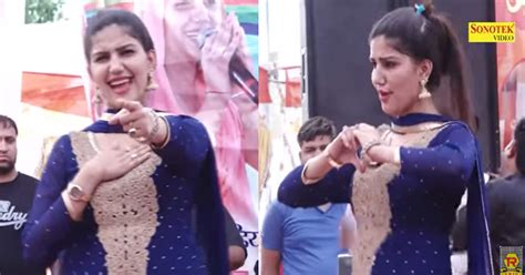 Sapna Choudhary Viral Stage Dance Video Watch Sapna Choudhary Viral
