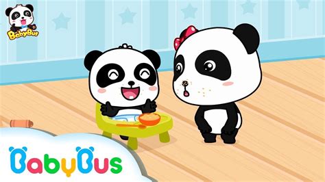 Cuidar A Bebé Panda Dibujos Animados Para Niños