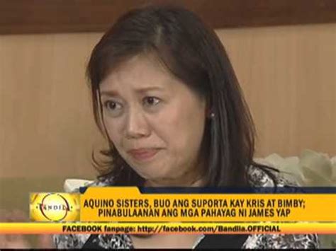 Maybe you would like to learn more about one of these? Aquino sisters support Kris - YouTube