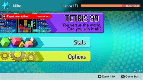 “tetris 99” On Nintendo Switch Guide How To Play Levelskip
