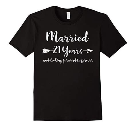 Check spelling or type a new query. 21st Wedding Anniversary Gift T-Shirt for Him Her Couples ...