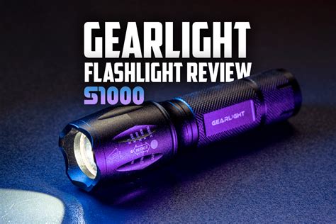 Gearlight Led Tactical Flashlight S1000 Review 9mmmagazines