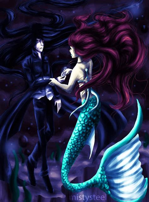 The Vampire And The Mermaid By Mistysteel On Deviantart