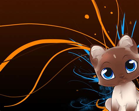 Cartoon Cute Anime Wallpaper Cats