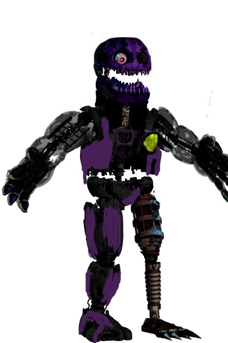 Nightmare Purple Guy By Spruj Fnaffan123 On Deviantart