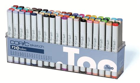 Too Copic Japan Markers Pens Ciao 72 Color D Sets Art Anime Manga