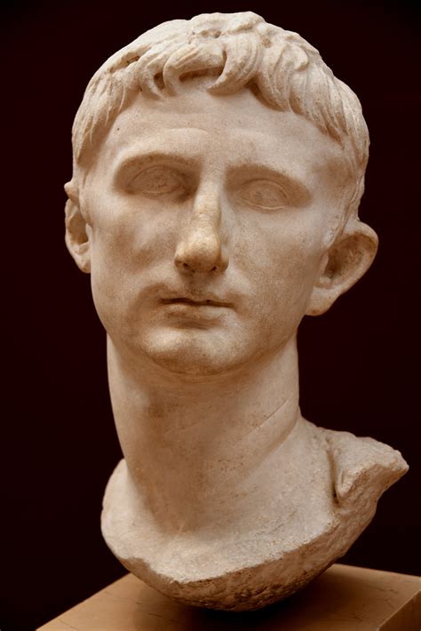 Bust Of The Emperor Augustus Illustration World History Encyclopedia
