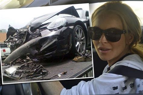Lindseys Latest Collision Lindsay Lohan Celebrity Updates Miranda