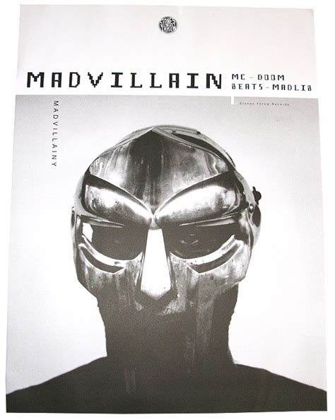 Madvillainy The Poster Stones Throw Records