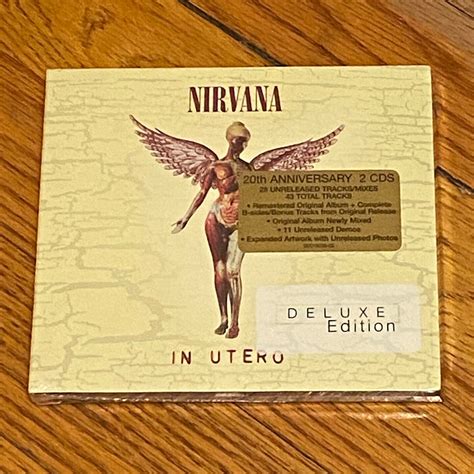 Nirvana In Utero 20th Anniversary Deluxe Edition 2 Cd 602537502974 New Sealed 602537502974 Ebay