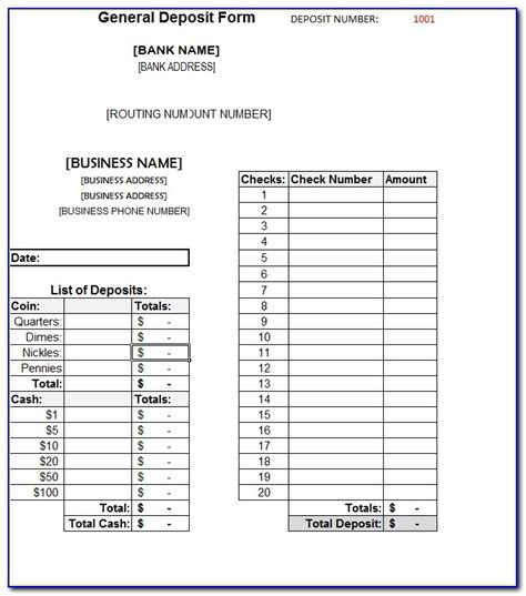 Download the hdfc bank deposite slip in pdf format online from the link given below. Bank Deposit Slip Template Pdf - Template : Resume ...