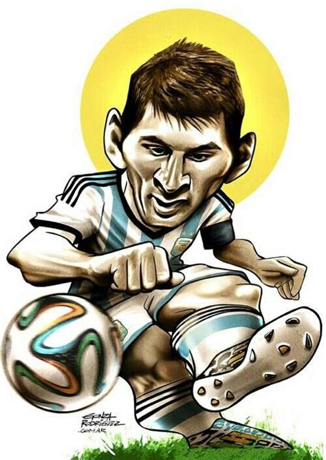 Pin By Enrique Ramirez On Caricaturas Caricature Lionel Messi