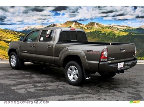 2014 Toyota Tacoma V6 Trd Sport Double Cab 4x4 In Pyrite Mica Photo 3