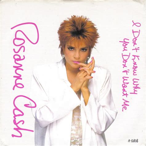Rosanne Cash I Don T Know Why You Don T Want Me 1985 Vinyl Discogs