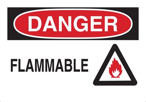 Brady Aluminum Chemical Hazardous Materials Sign X