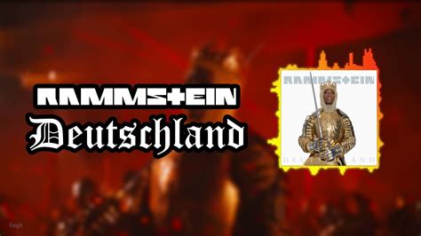Rammstein Deutschland Lyrics Youtube