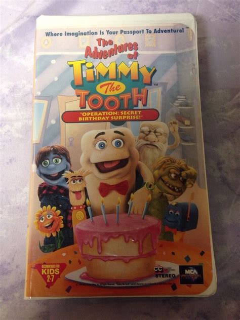 timmy the tooth operation secret birthday surprise vhs clamshell birthday surprise birthday