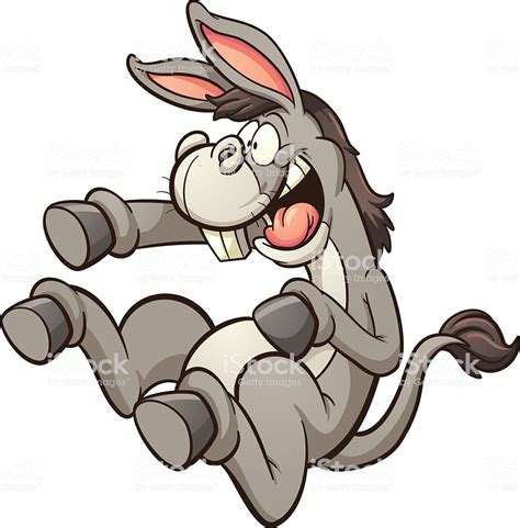 Laughing Donkey Stock Vector Art And More Images Of 2015