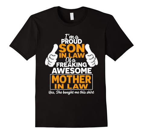 proud son in law of awesome mother in law t shirt cl colamaga
