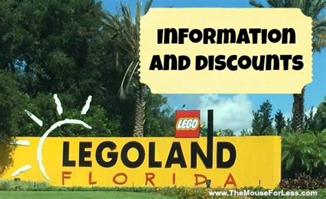 Legoland Florida Resort Theme Park Information And Discounts Legoland