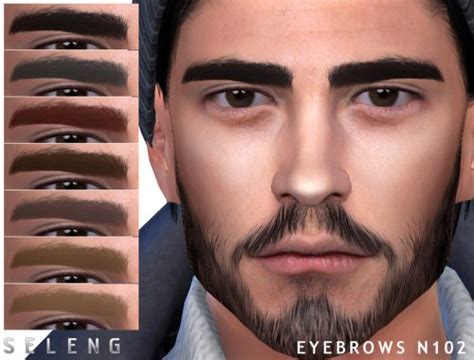 Eyebrows 01 The Sims 4 Catalog