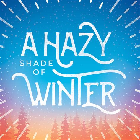 A Hazy Shade Of Winter Spotlight Sony Music UK Official Website