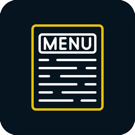 Menu Vector Icon Design 21109910 Vector Art At Vecteezy