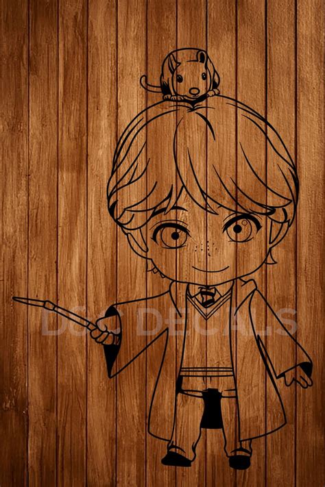 PNG Svg File Harry Potter Characters Svg Cartoon | Etsy