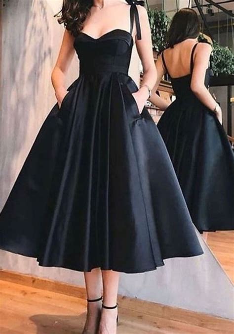 simple sweetheart satin black prom dress black homecoming dress sf0060 on storenvy