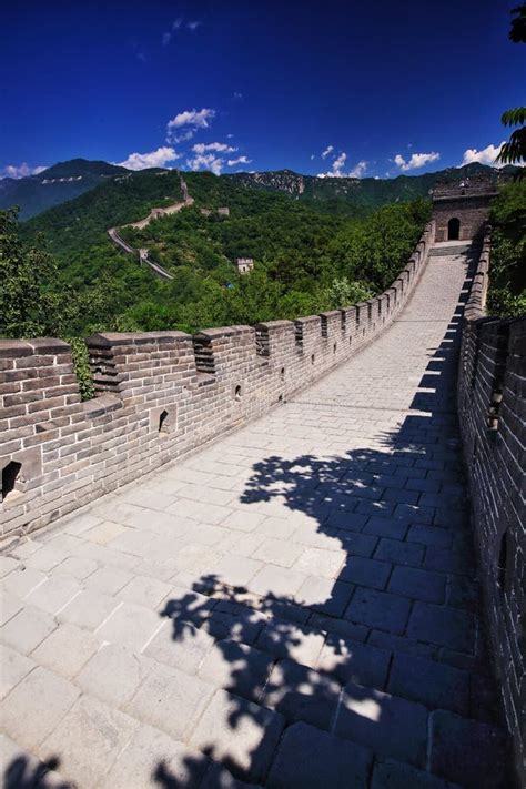 China Mutianyu Great Wall Scenery Stock Image Image Of Great