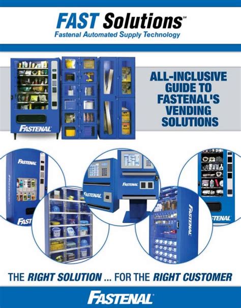 Fast Solutions All Inclusivw Guide To Fastenals Vending Solutions