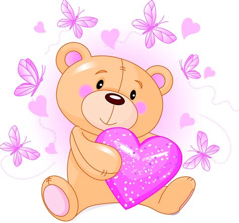 Love Heart Teddy Bear Images