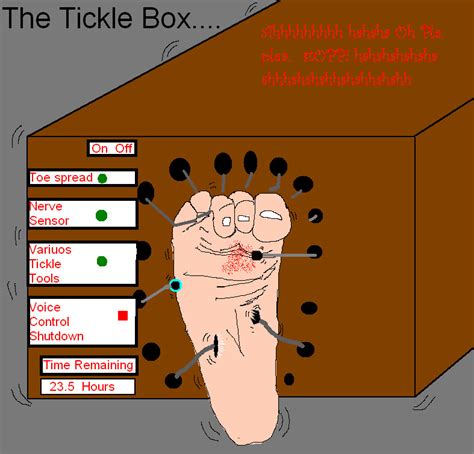 Tickle Box By Prettybarefootboy On Deviantart