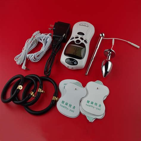 Male Electro Stimulation Play Sex Kit Electrosex Gear Sex Toys Electro Pulse Shock Therapy