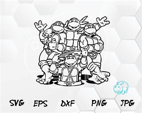 8939 Ninja Turtle Svg Cut File Free Amazing Svg File