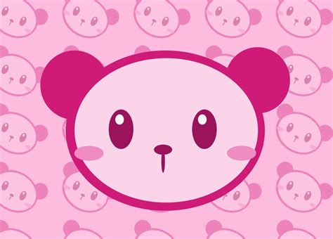 Pink Panda Wallpaper Wallpapersafari