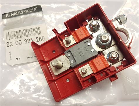 Battery Terminal Cable Clamp And Fuse For Renault Megane Ii Scenic Ii
