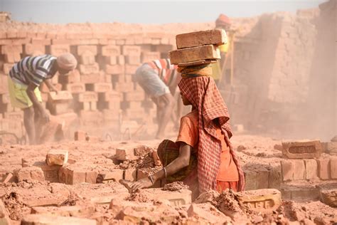 Photo Essay The Brick Kiln Kids Of Bengal India Development Review
