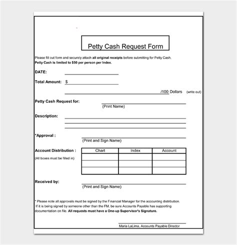 20 Petty Cash Log Templates And Examples Free Download Word Excel Pdf