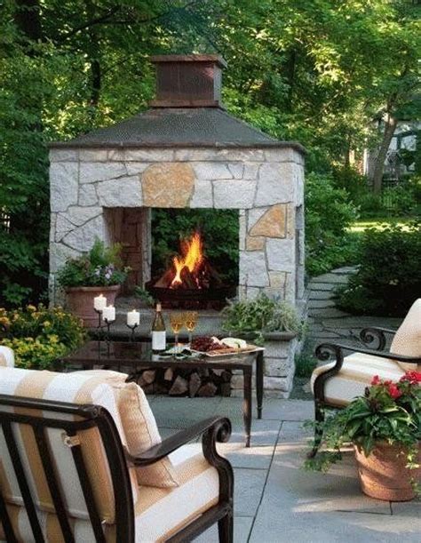 The Best Backyard Fireplace Design That You Must Have 01 In 2020 With Images Curte Foc