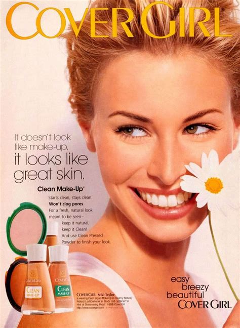 Pin By Fashionmodelsmagazinesads On Covergirl Ads In