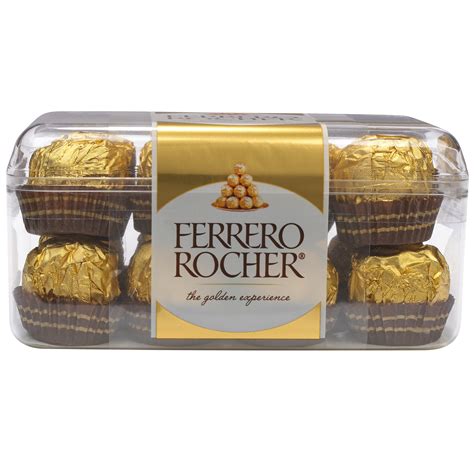 Ferrero Rocher Fine Hazelnut Chocolates Oz Count Milk Chocolate