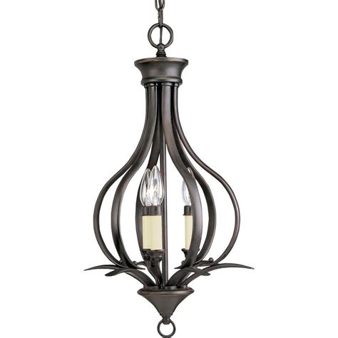 Related searches for bronze pendant lights: Progress Lighting Trinity Collection 3-Light Antique ...