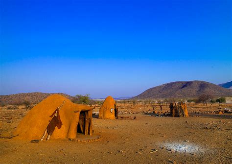 Traditional Himba Village Epupa Namibia Namibia Village Natural