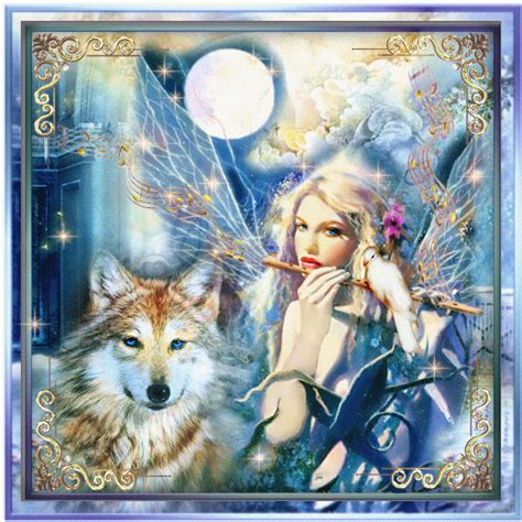 Fantasy Wolf Fantasy Art Mythical Dragons Fairy Dragon Wolf