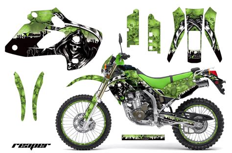 Kawasaki Motocross Dirt Bike Graphic Kit Klx250 1998 2003